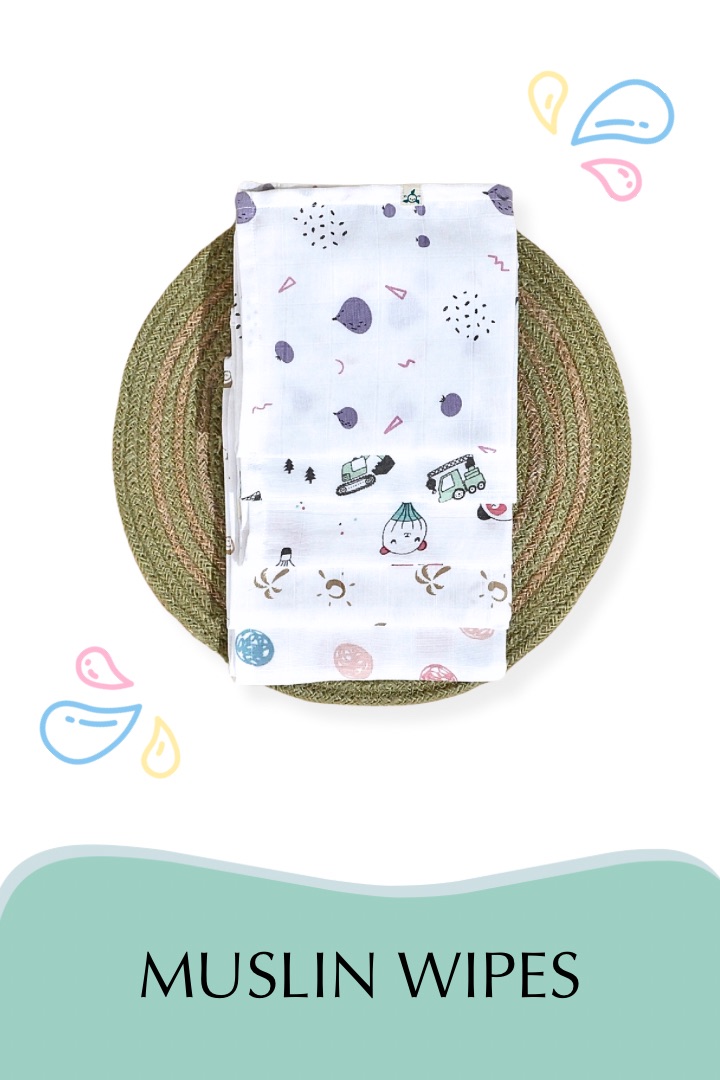 Muslin Wipes